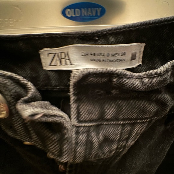 Zara black womens jeans - Picture 2 of 5